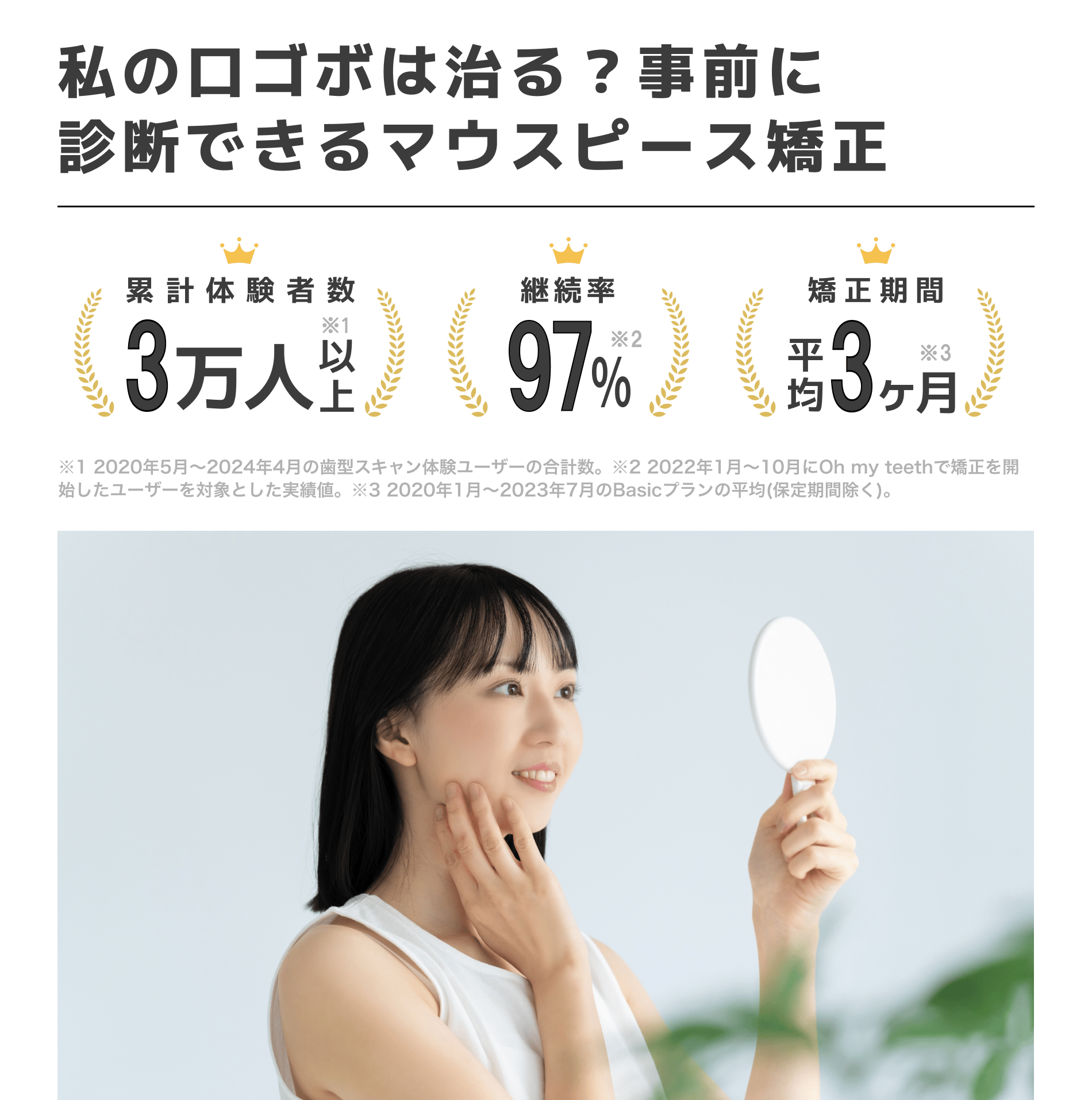 口ゴボが歯科矯正で治るか治らないかのカギは骨格にあった!?4パターンで解説