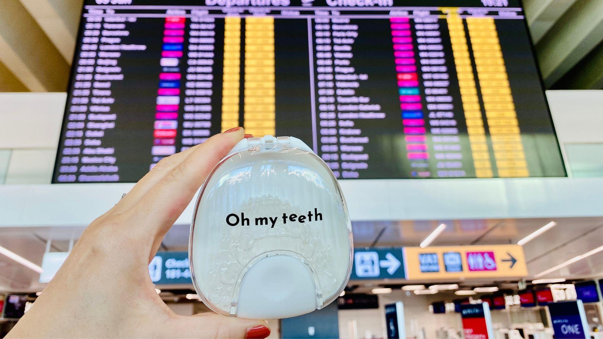 Oh my teethのマウスピース矯正は海外でも続けられる？