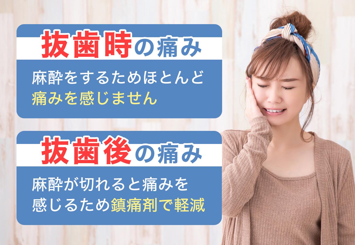 抜歯の痛み